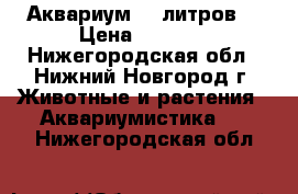 Аквариум 45 литров. › Цена ­ 3 000 - Нижегородская обл., Нижний Новгород г. Животные и растения » Аквариумистика   . Нижегородская обл.